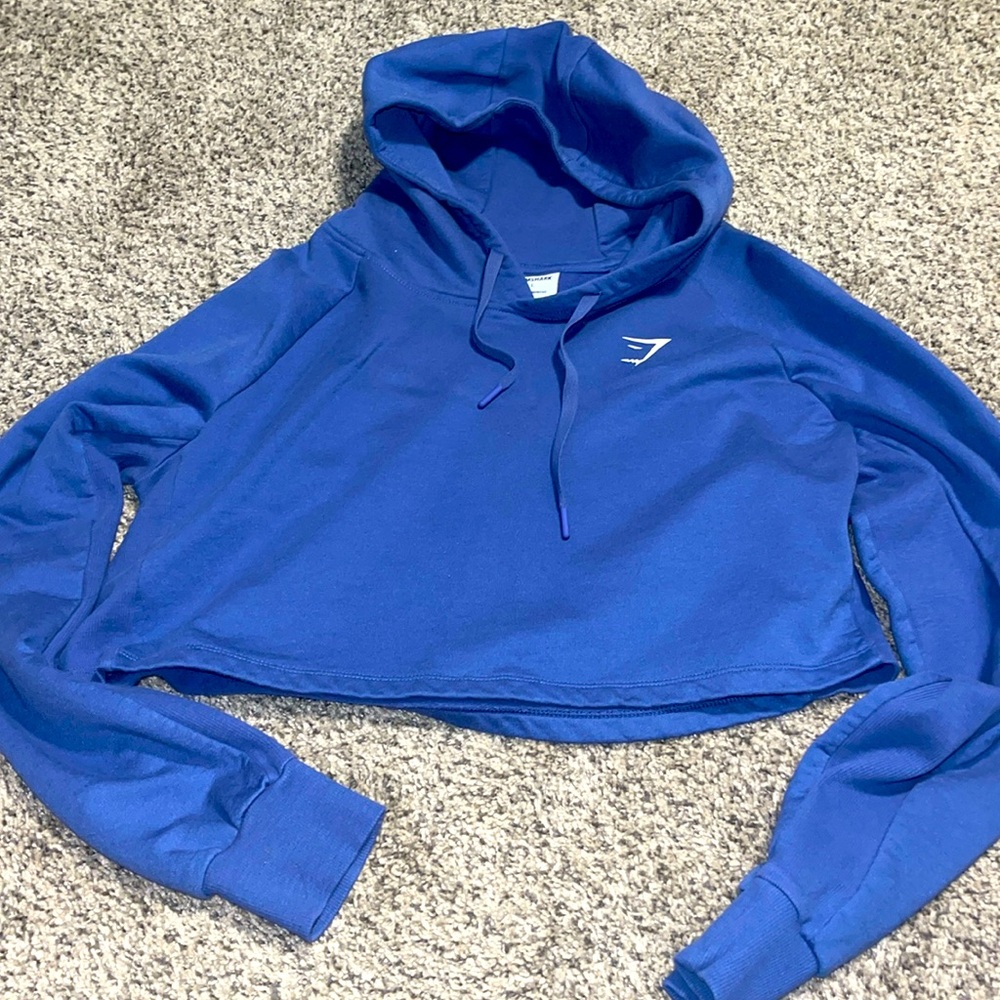 GYMSHARK CROPPED HOODIE